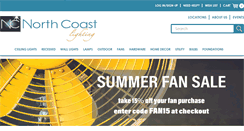 Desktop Screenshot of northcoastlighting.com